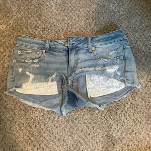 American Eagle denim shorts